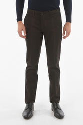 ID Belt Loops Stretch Cotton Chino Pants